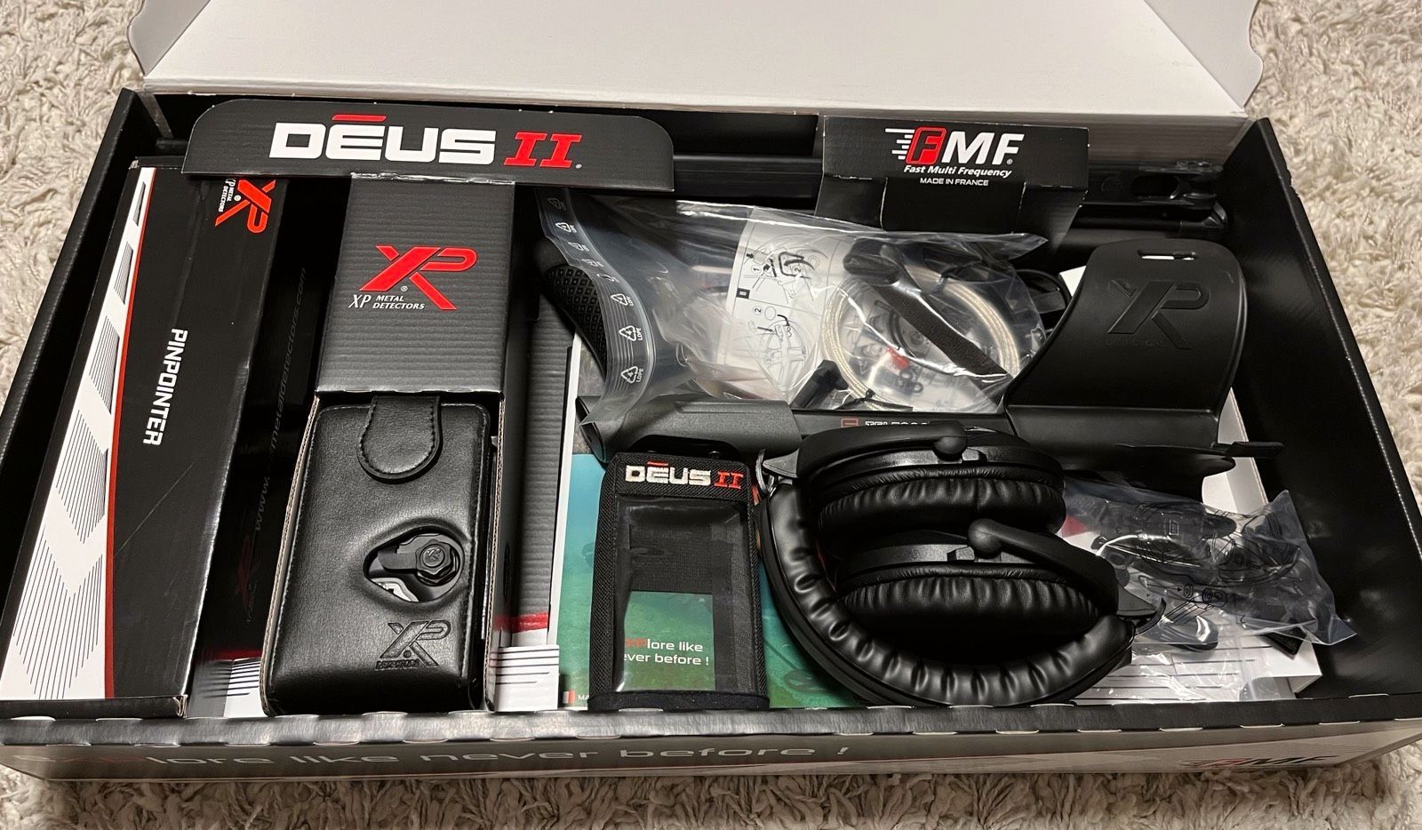 XP DEUS 2 Komplettset mit XP MI-6 Pinpointer