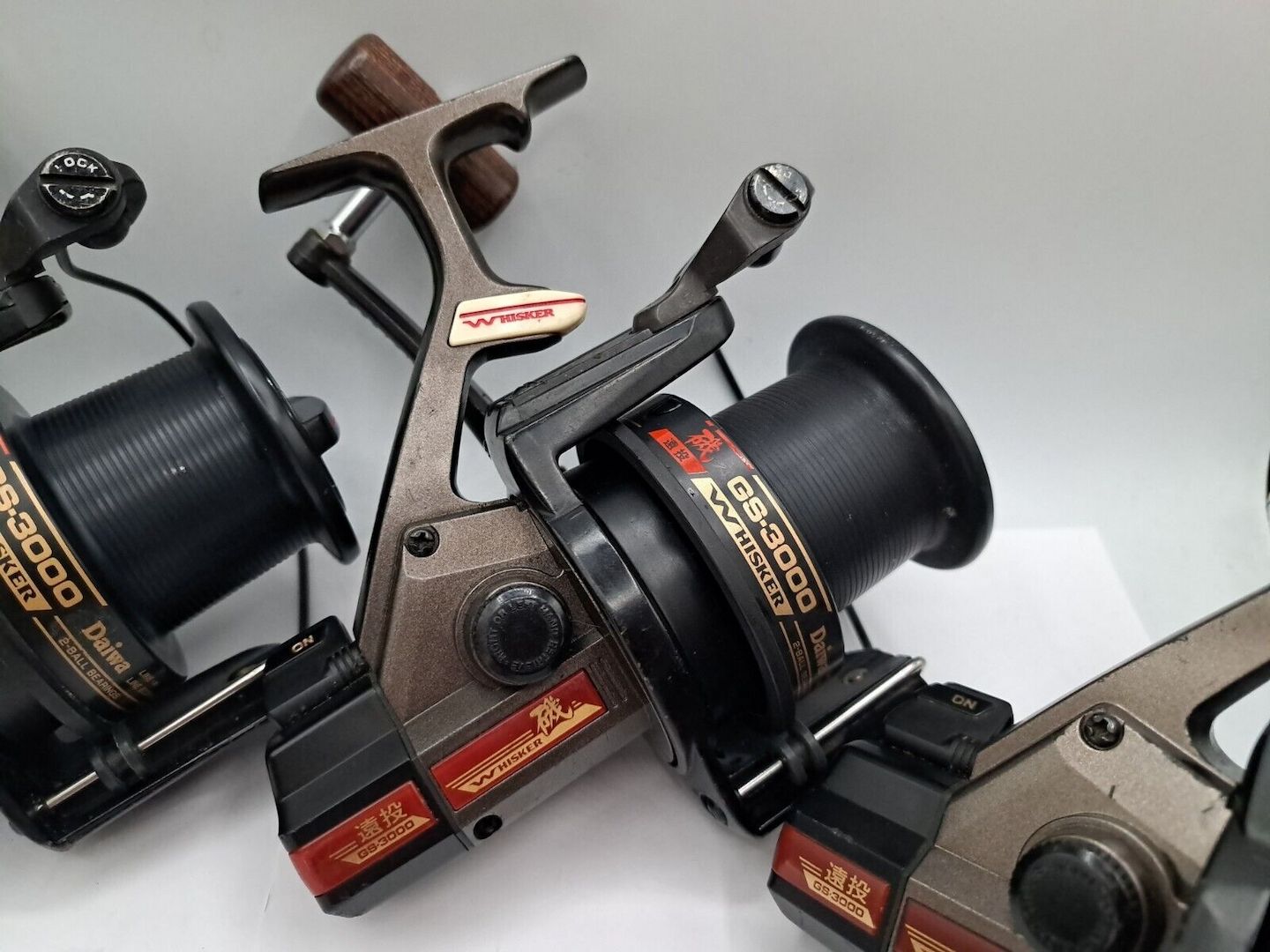 X3 Daiwa GS3000 Whisker Turnier SS3000 Angel rolle