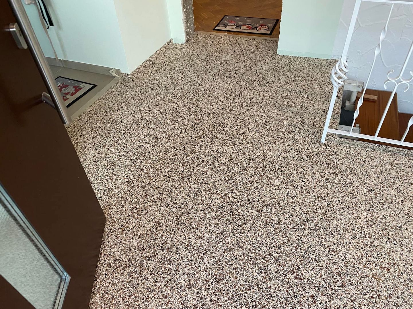 Steinteppich Beschichtung