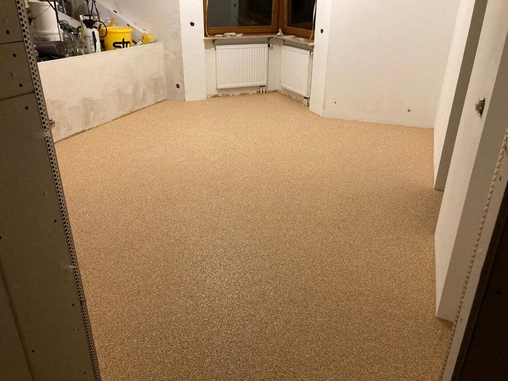 Steinteppich Beschichtung