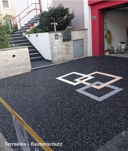 Steinteppich Beschichtung