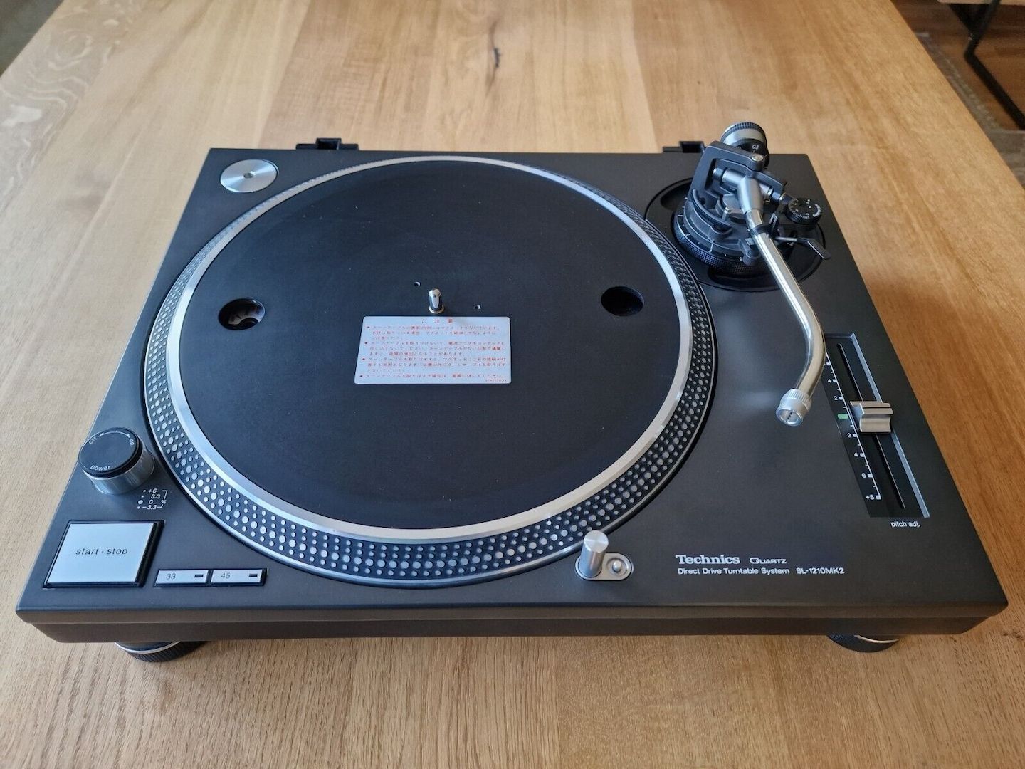 2 X Technics SL - 1210 MK2 Direct Drive DJ Plattenspieler