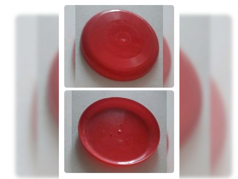 Klassische Wurfscheibe