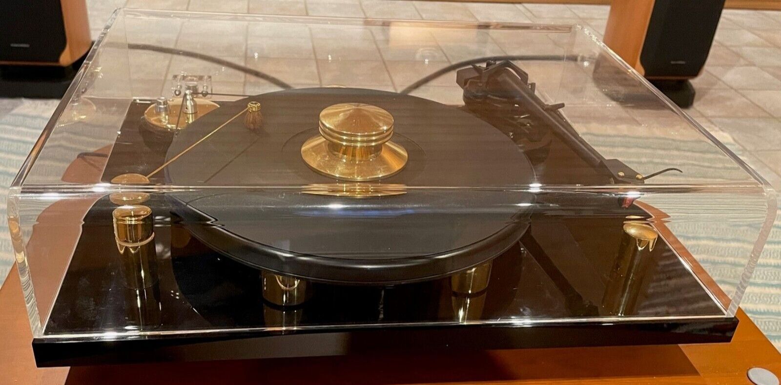 Transrotor Connoisseur gold, SME Series V, Ortofon MC Jubilee, v. d. Hul D-501