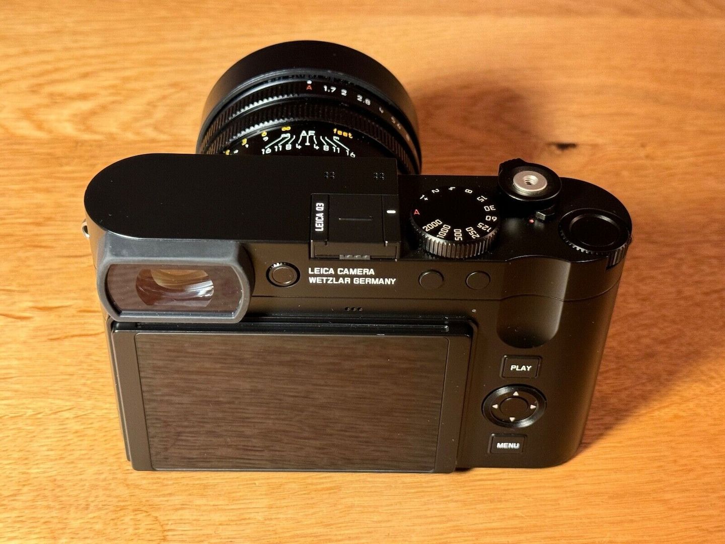 Kamera Leica Q3 Schwarz, 60 MP, zzgl. weitere Akku und Garantie