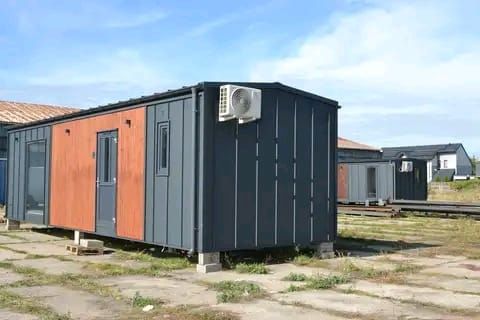 Schiffscontainerhaus mit einem Schlafzimmer