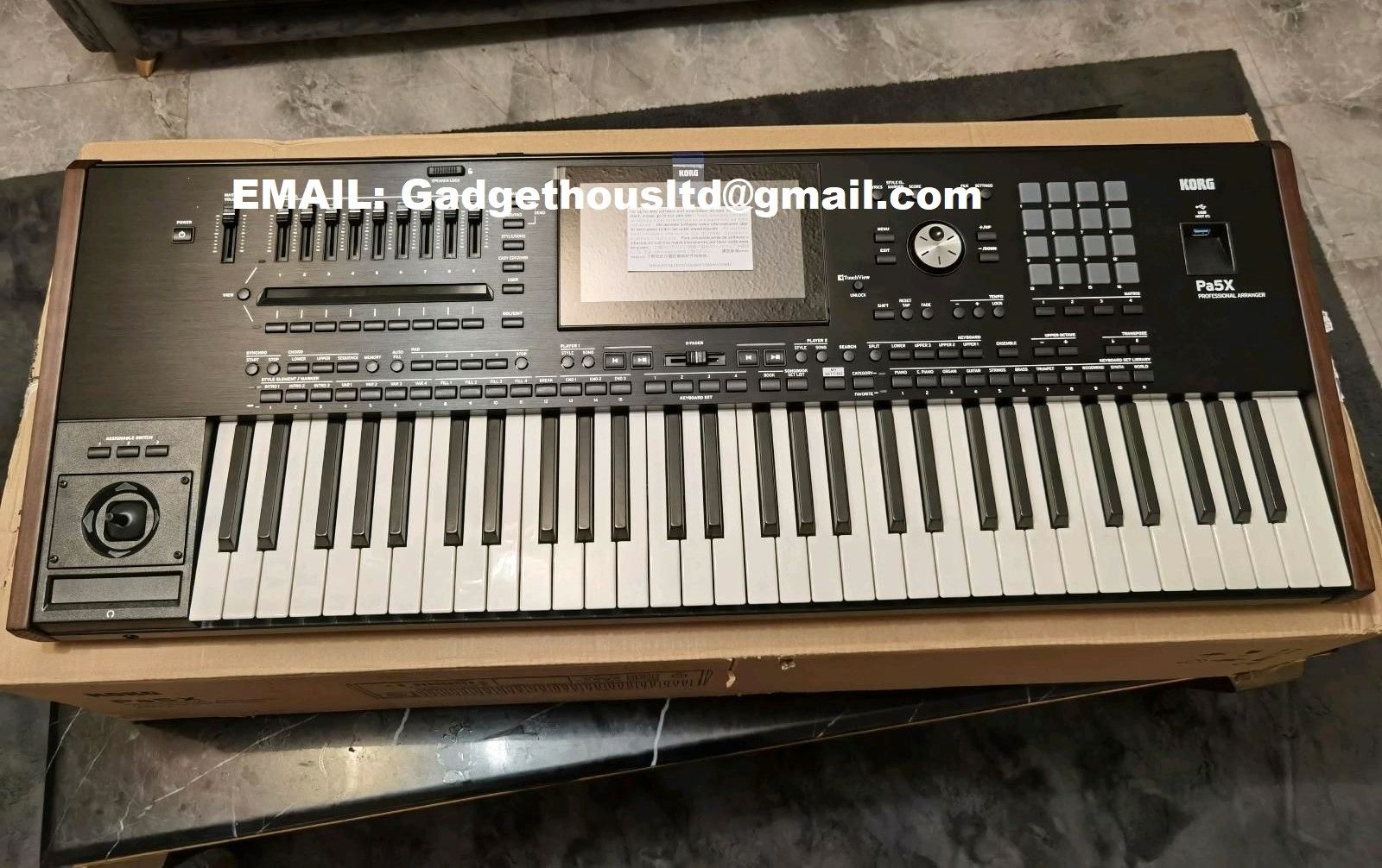Korg Pa5X , Korg Pa4X, Korg PA-1000, Yamaha Genos 76-Key, Yamaha PSR-SX900, Korg Kronos
