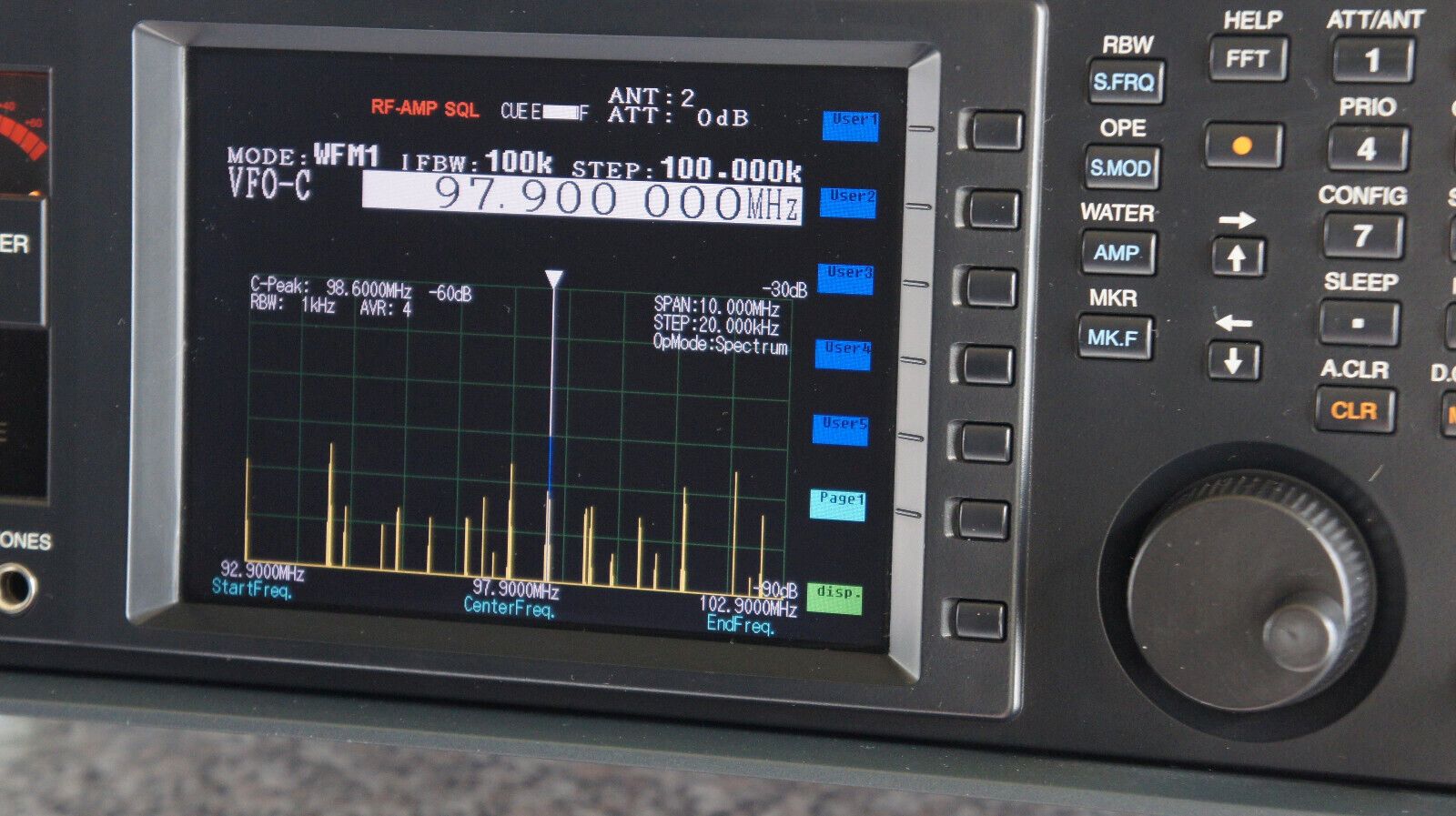 AR-ALPHA Digital Processing Communications Receiver 10KHz bis 3,5 GHz