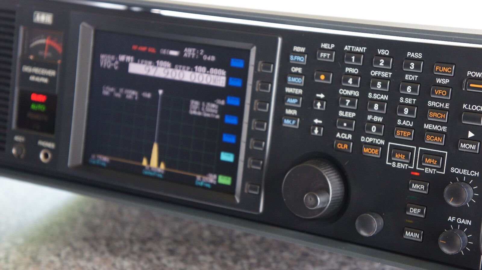 AR-ALPHA Digital Processing Communications Receiver 10KHz bis 3,5 GHz