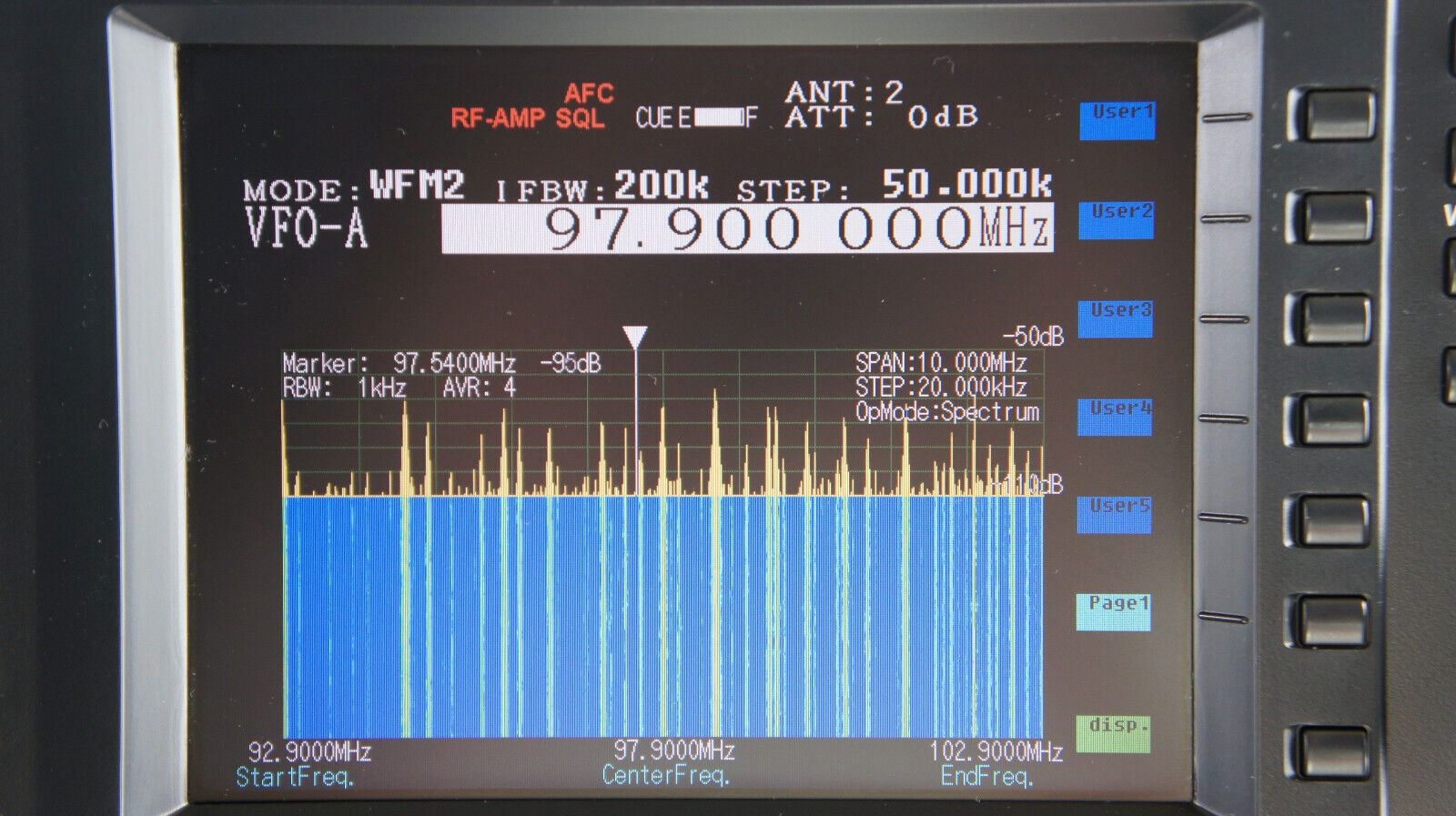 AR-ALPHA Digital Processing Communications Receiver 10KHz bis 3,5 GHz