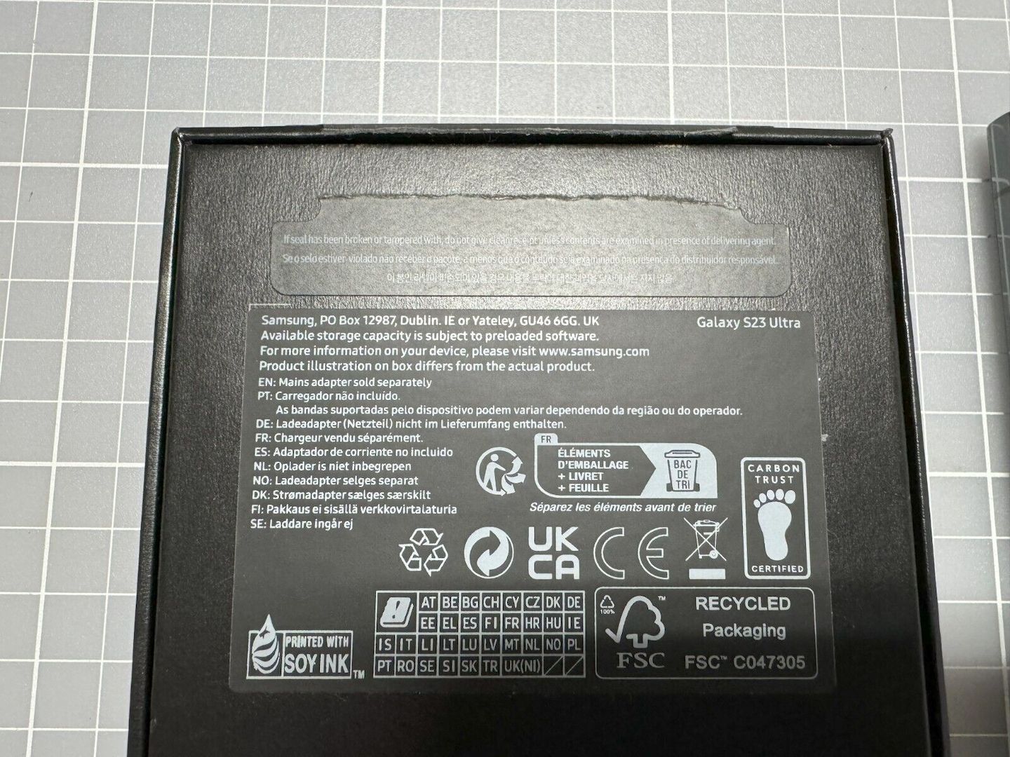 Samsung Galaxy S23 Ultra SM-S918B/DS - 1TB