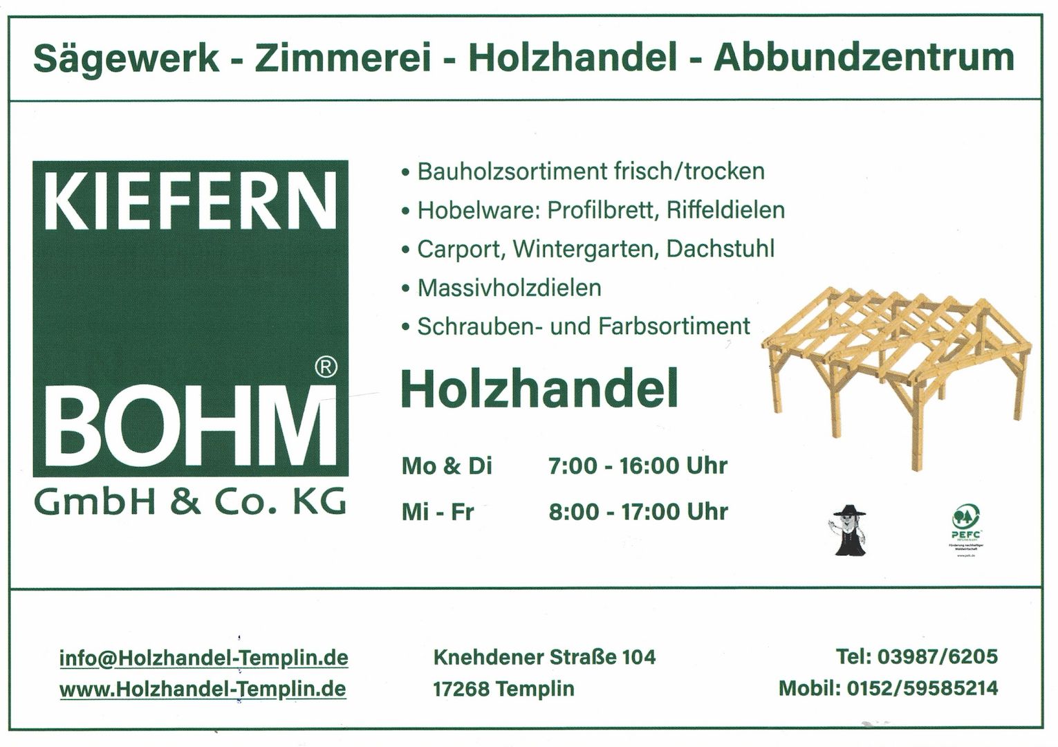 Dachlatten ab 0,86 €/lfm inkl. MwSt. Konterlatte ab 0,48 €/lfm