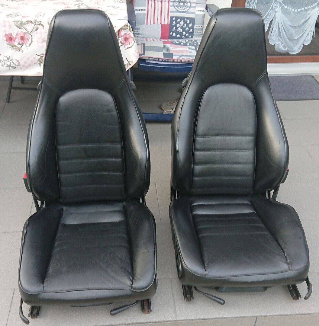 Porsche 944 Sitzgarnitur Leder schwarz