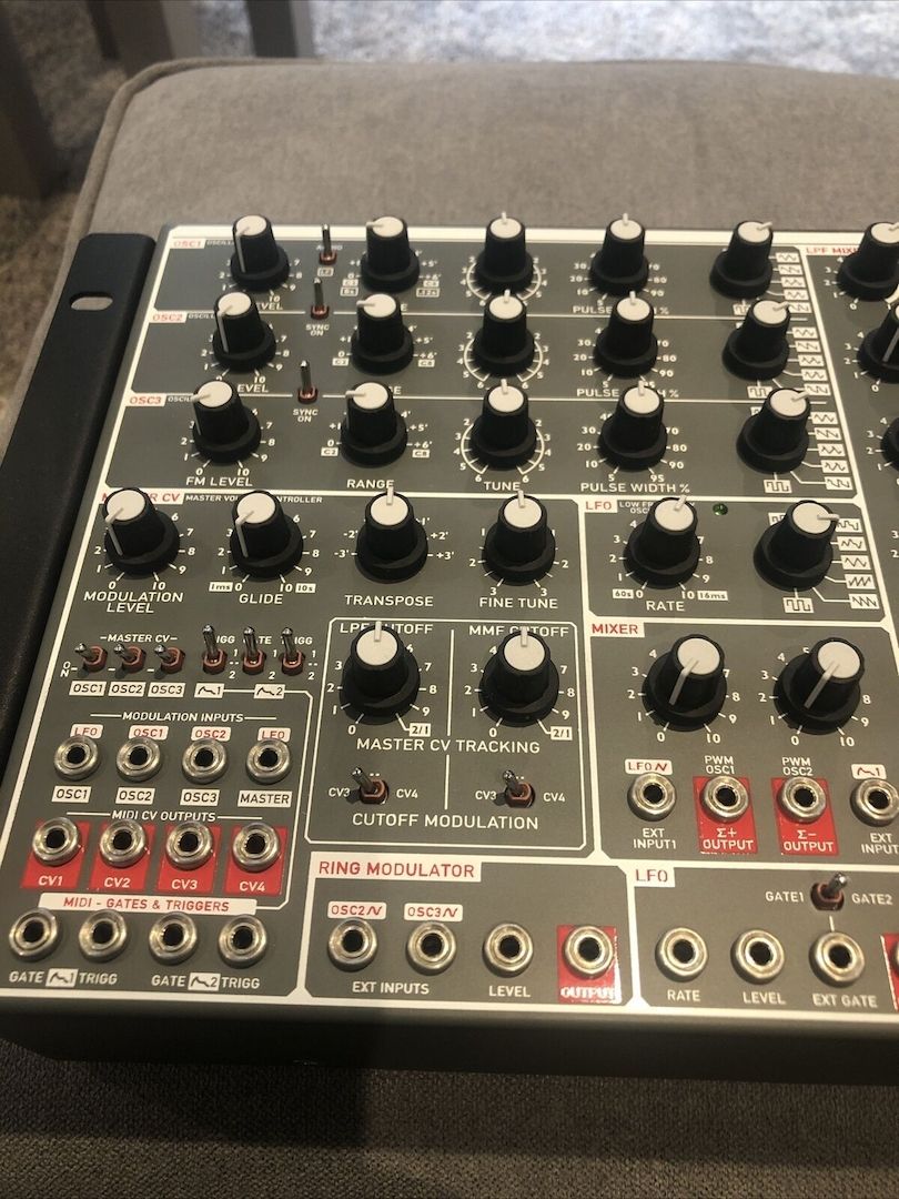 Cwejman S1 Mk2 semi-modularer analoger Synthesizer Seriennummer 001