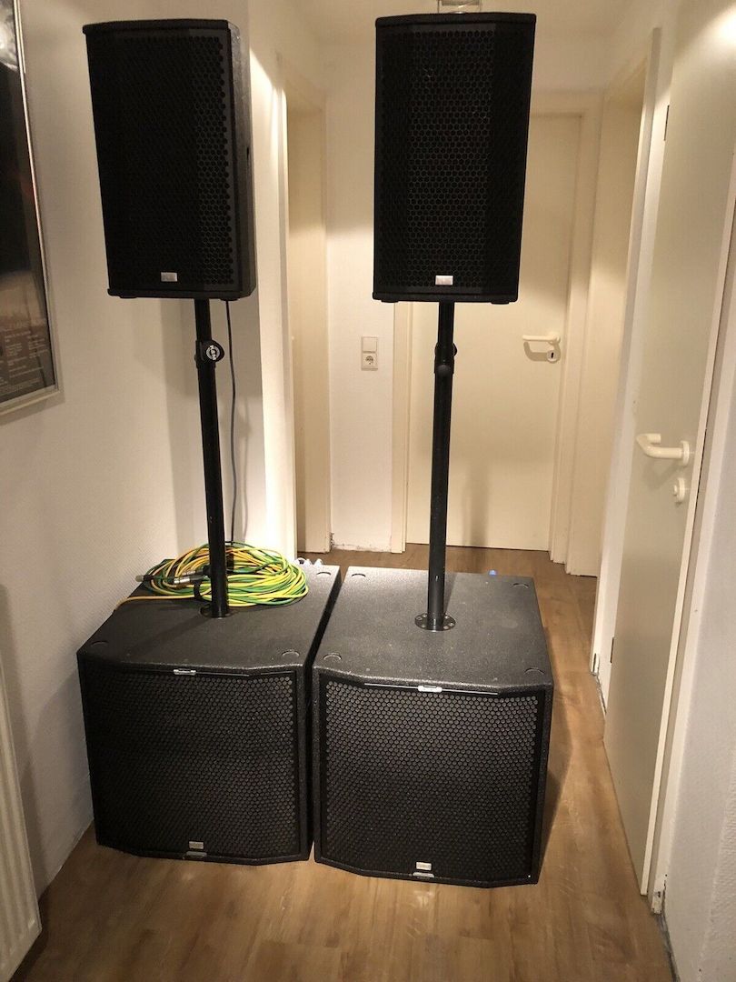 Digitale Traum aktiv PA Anlage KS-Audio Sat 3.0 mit zusätzlichem Sub