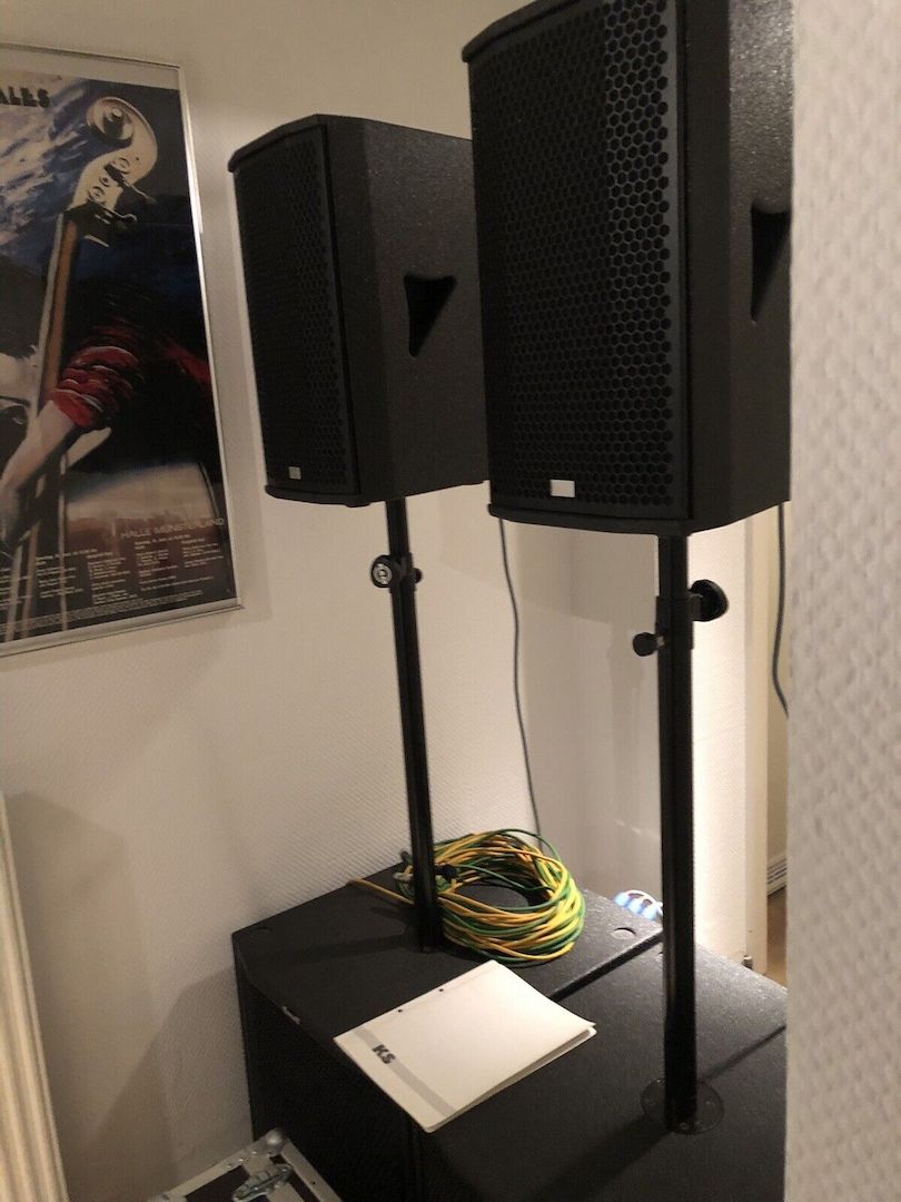 Digitale Traum aktiv PA Anlage KS-Audio Sat 3.0 mit zusätzlichem Sub