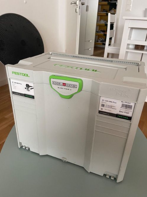 FESTOOL OF1400 EBQ-Plus Oberfräse +FS OF1400+Fräsen D36/45°; D31,7/R9,5; D18/30