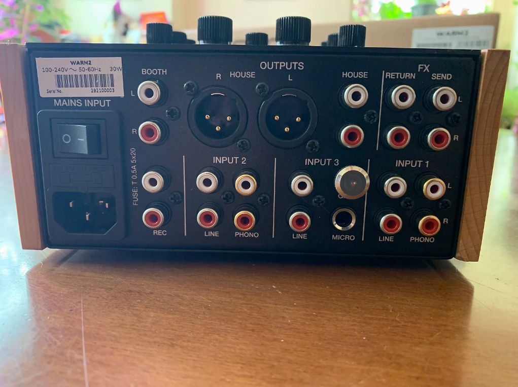 Ecler WARM2 2022 Black w/ Wooden Panels