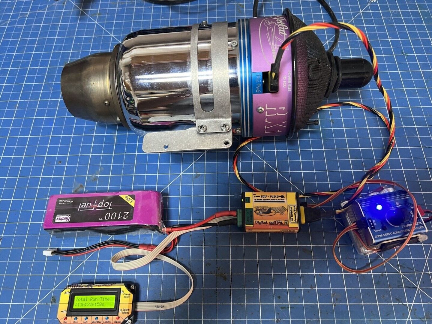 Jetcat P-140 RXi Turbine