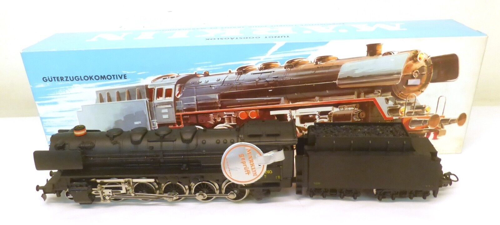 Märklin H0 3045 Dän. Dampflok BR N 205 der DSB hellblaue OVP