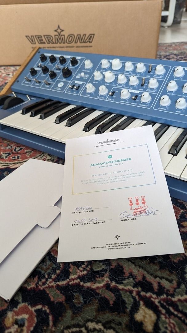 Vermona 14 Analogsynthesizer