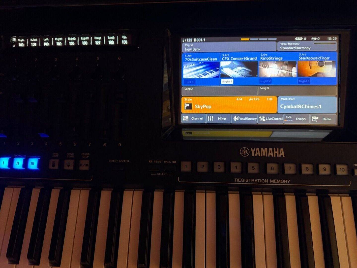 Yamaha Genos XXL Set mit Boxen GNS MS01