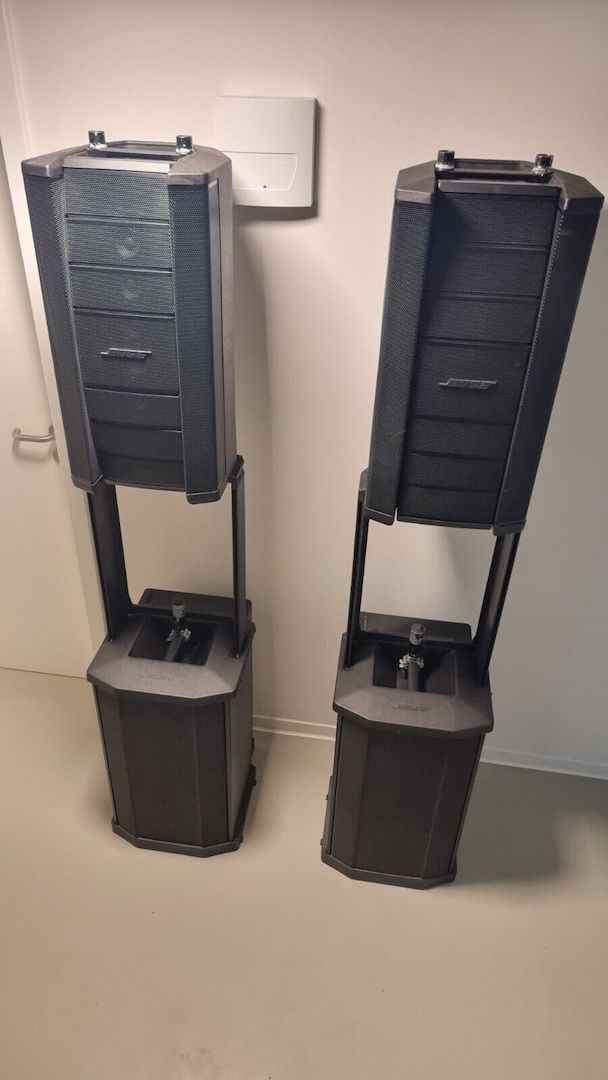 Bose F1 Komplettsystem PA - 2x Bose F1 Model 812 + 2x Bose F1 Sub