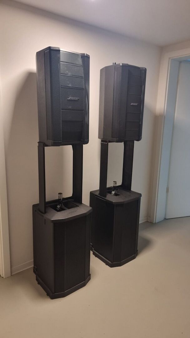 Bose F1 Komplettsystem PA - 2x Bose F1 Model 812 + 2x Bose F1 Sub