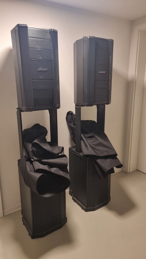 Bose F1 Komplettsystem PA - 2x Bose F1 Model 812 + 2x Bose F1 Sub