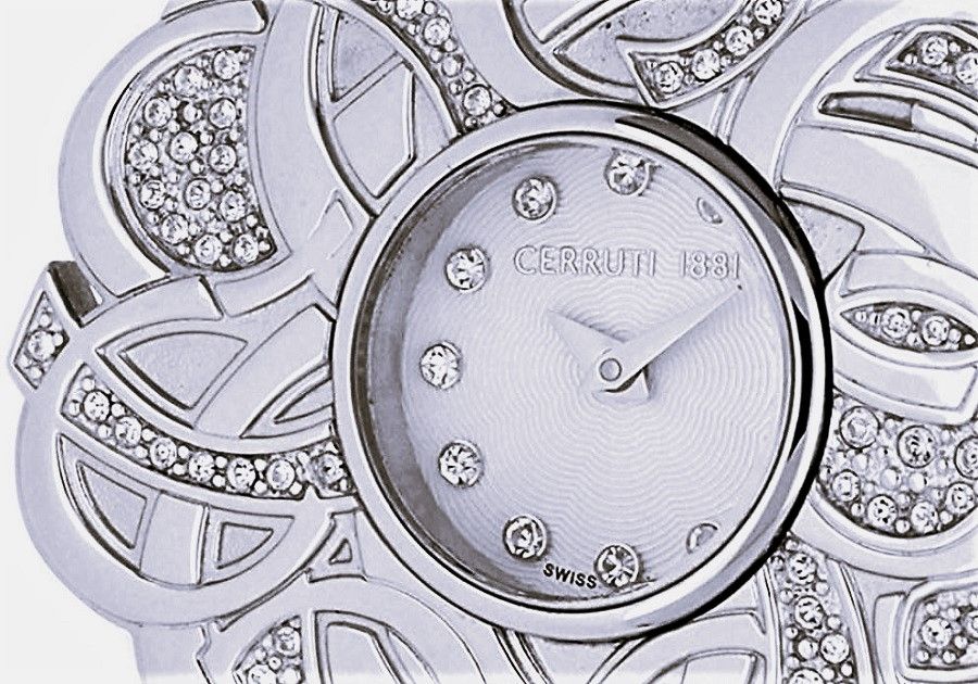 Edle, ausgefallene Cerruti Swiss Made Damen Uhr NEU OVP.