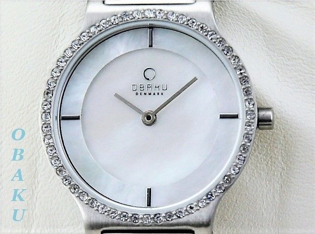 Obaku Damen Uhr Edelstahl goldNEU OVP. UVP. 150 €