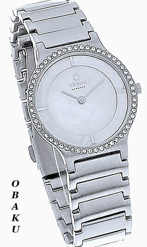 Obaku Damen Uhr Edelstahl goldNEU OVP. UVP. 150 €