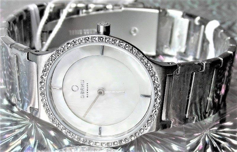 Obaku Damen Uhr Edelstahl goldNEU OVP. UVP. 150 €