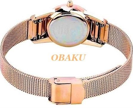 Obaku Damen Uhr Edelstahl goldNEU OVP. UVP. 150 €