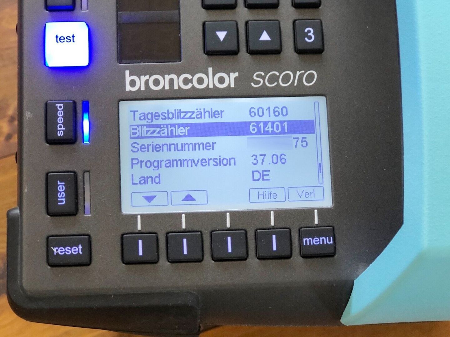 Broncolor Bron Scoro A4S RFS Blitzgenerator