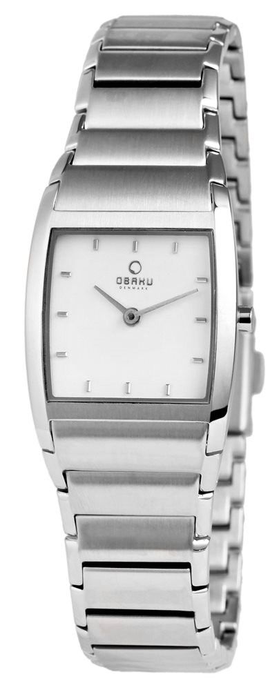 Obaku Damen Uhr Edelstahl silbern NEU