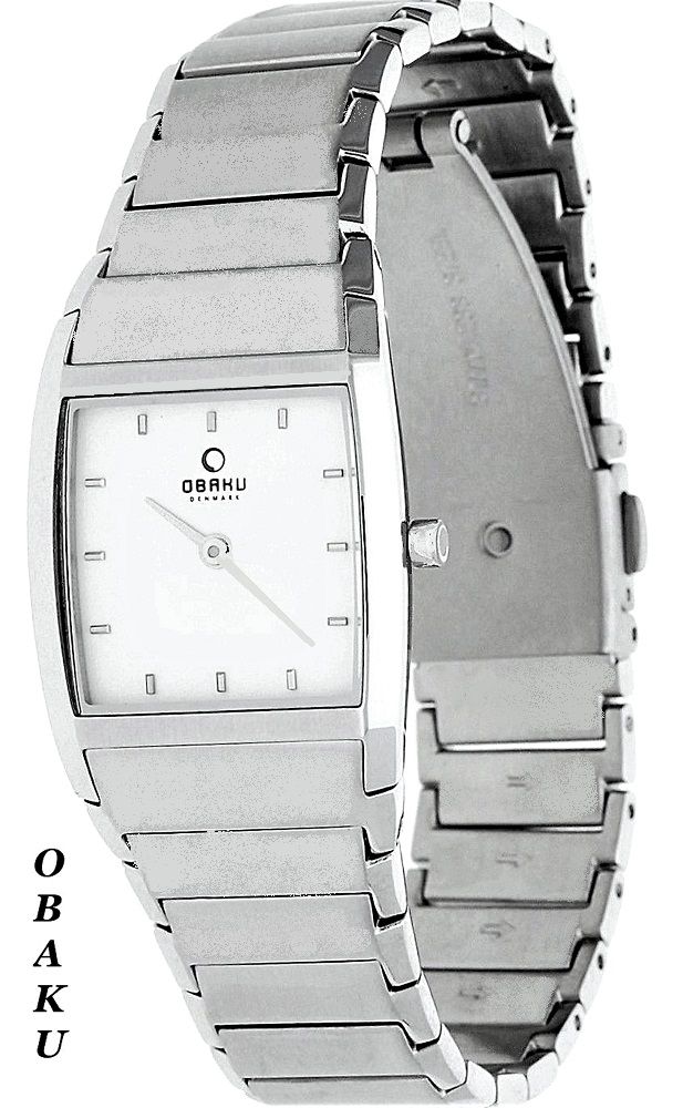 Obaku Damen Uhr Edelstahl silbern NEU