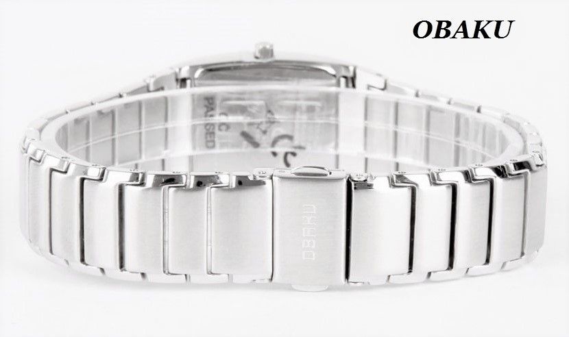 Obaku Damen Uhr Edelstahl silbern NEU