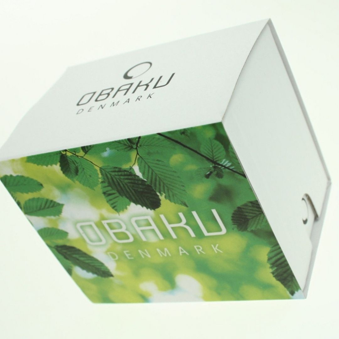 Obaku Damen Uhr Edelstahl silbern NEU