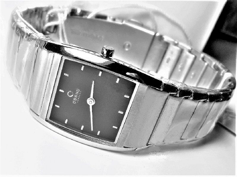 Obaku Damen Uhr Edelstahl silbern NEU