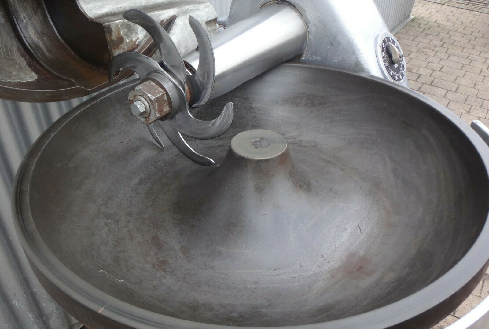 45 ltr. Kutter Schneidmischer Fleischkutter Meat Cutter REX-Maschinen HK45S