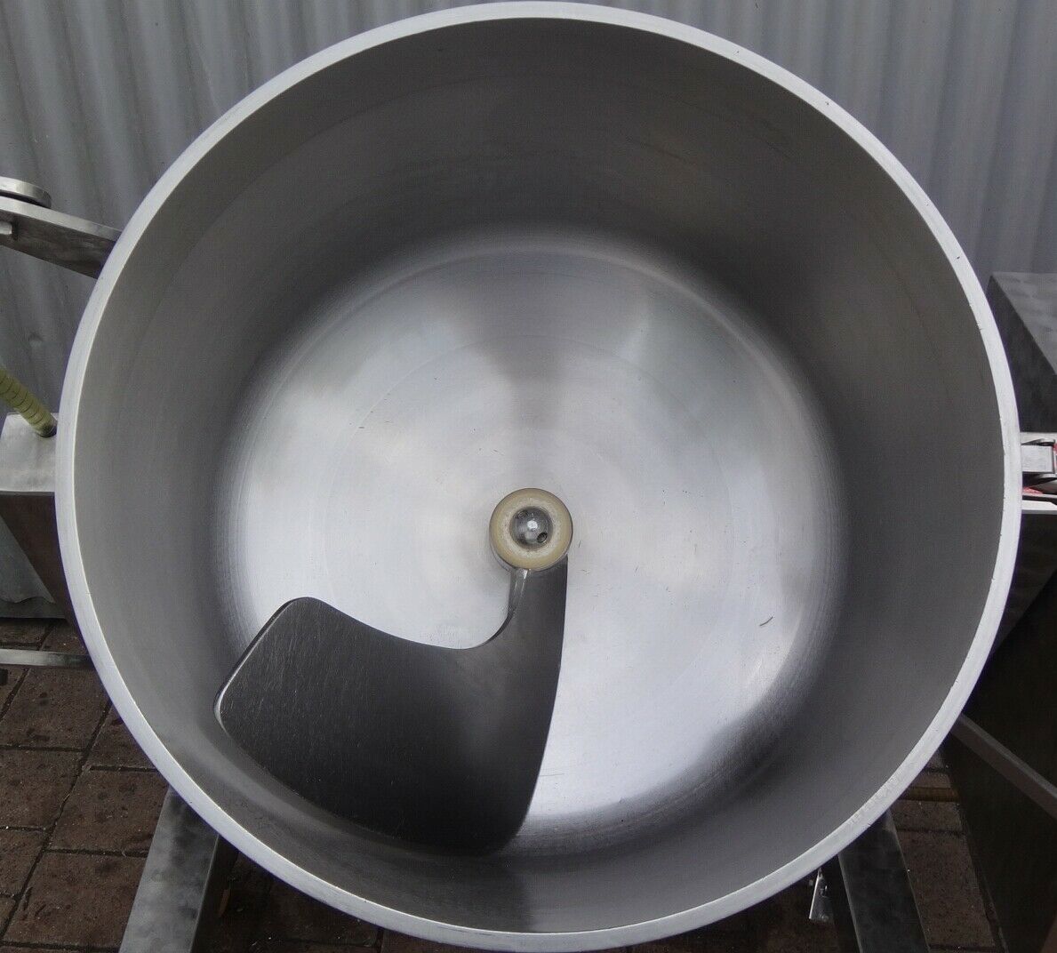 125 L Poltermaschine Mischmaschine Mengmaschine Tumbler Vakona Edelstahltrommel