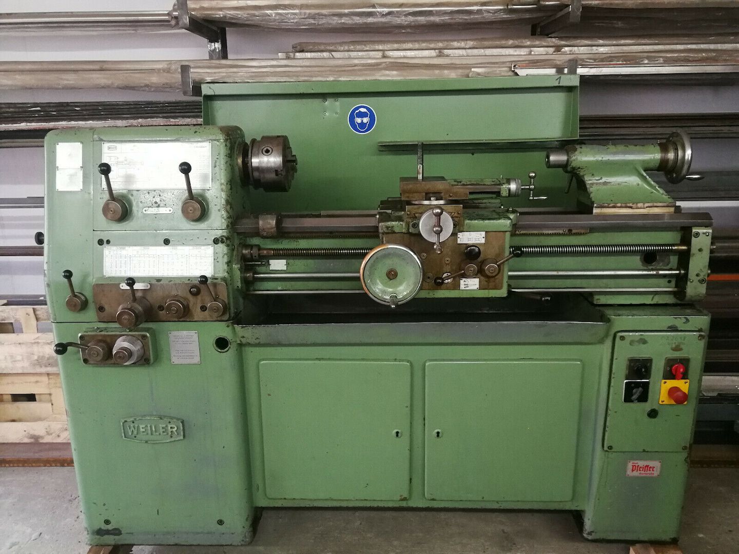 Drehmaschine, Drehbank Fabr. Weiler Typ Condor VS- 2