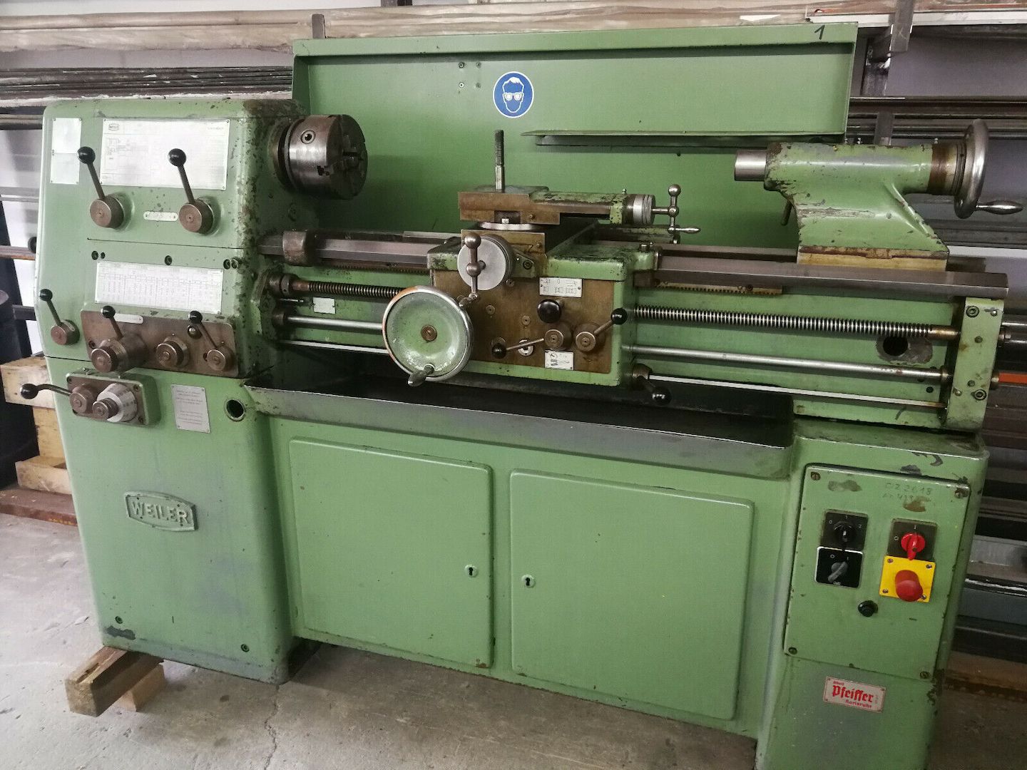 Drehmaschine, Drehbank Fabr. Weiler Typ Condor VS- 2