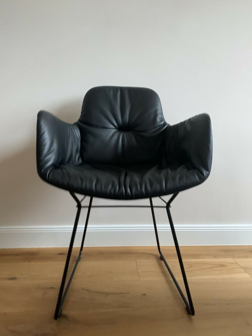 Freifrau Leya Armchair High Stuhl, Sessel Wohnzimmer Esszimmer Büro