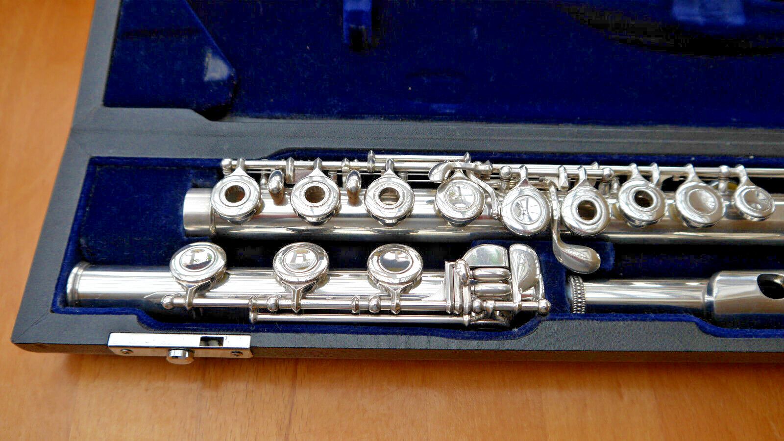 Sankyo Silversonic, Ringklappen h-Fuss, CF 301RBE, Querflöte Flute