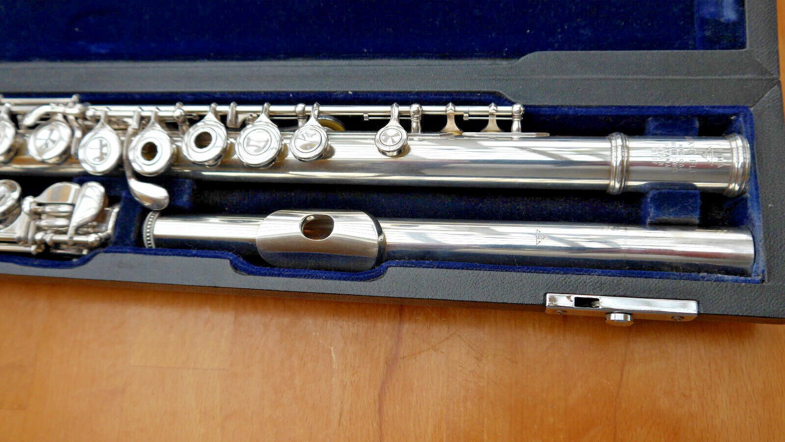 Sankyo Silversonic, Ringklappen h-Fuss, CF 301RBE, Querflöte Flute