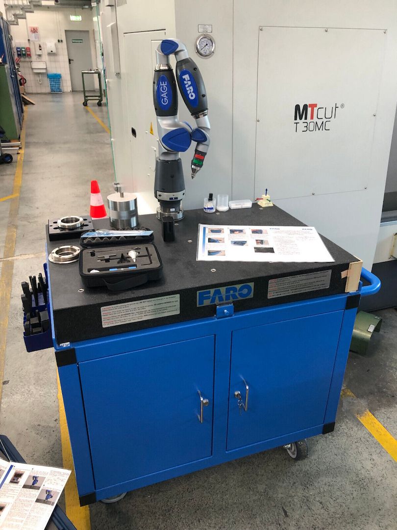 Faro Gage Messarm 4ft (1,2m) inkl. Zubehör