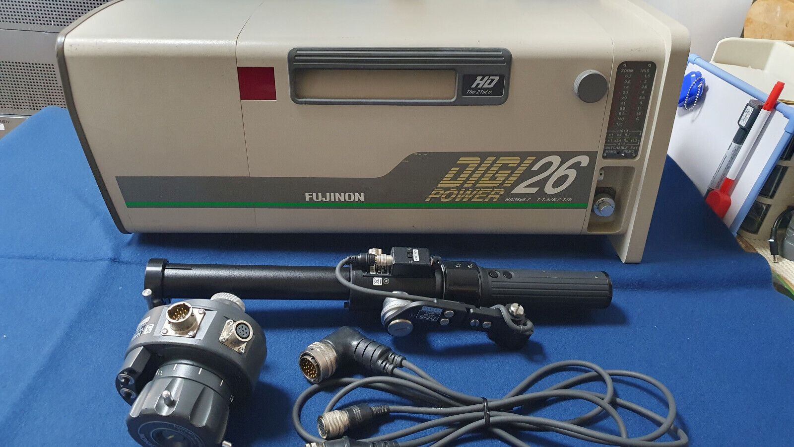 Fujinon HA26x6.7BEPS HD B4 Halterung Box Objektiv, Bedienelemente enthalten