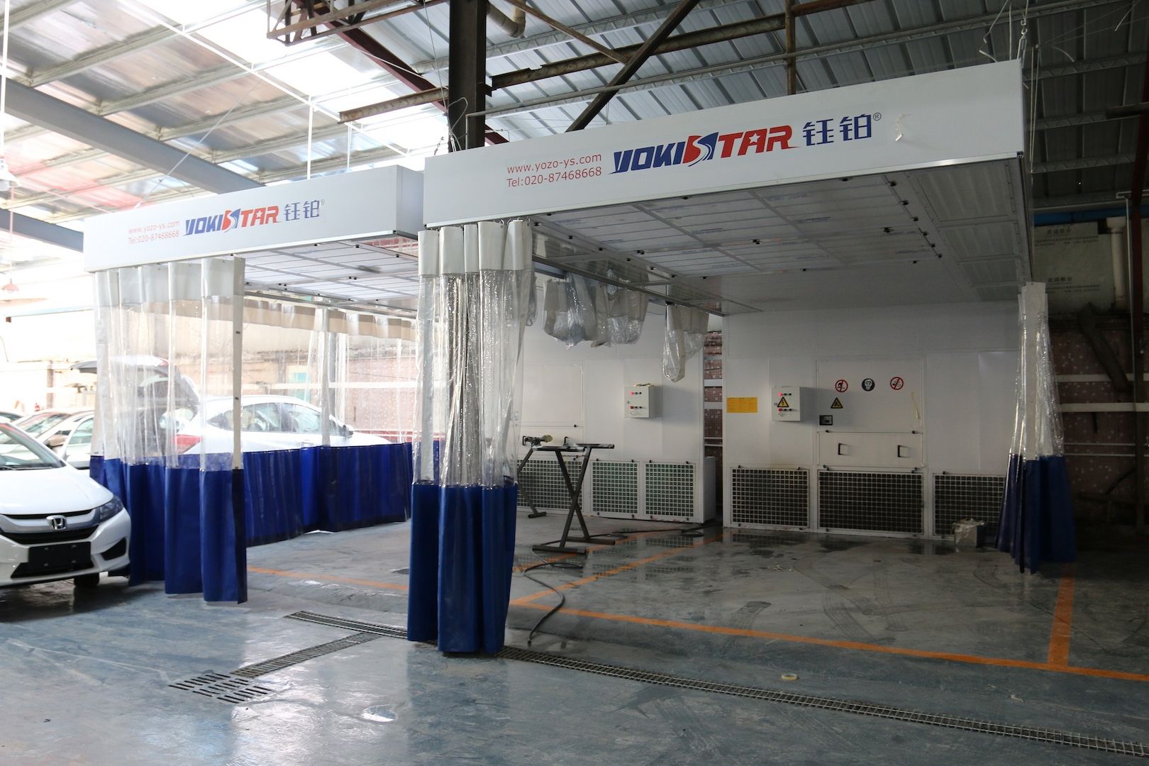 YS-PRP-R  Smart Repair Lackierkabine Vorbereitungsplatz Lackieranlage inkl.Transport & Montage